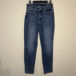 Judy Blue Boyfriend Fit High Rise Jeans Dark Wash - Size 1/25